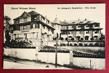AK DRESDEN Weisser Hirsch 1918 Dr. Lahmann´s Sanatorium Villa Urvasi   ( 65479