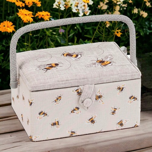 Nähkorb box bestickt 3 - nÄhkorb,