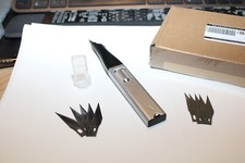 DIY Bastelwerkzeug Set, Schnitzmesser mit 5 Klingen + Bonus 5 Klingen