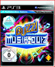 PS3 BUZZ! DAS ULTIMATIVE MUSIK QUIZ  - SPIELSPASS FÜR BISZU 8 PERS.* MULTILINGUA