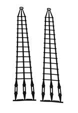 Playmobil 3er Wante 2x kurz schwarz zu Piratenschiff 4290 Schiff Boot Ersatzteil