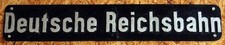 Lokschild Deutsche Reichsbahn