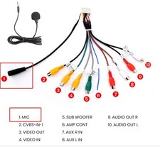 20PIN RCA Kabel + Externes