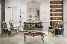 Sofagarnitur Sofa Couch Barock