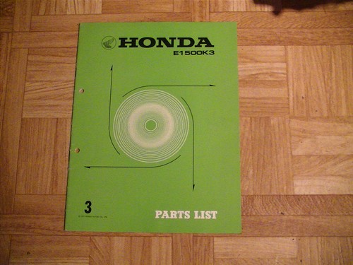 Original ersatzteilliste honda - original,