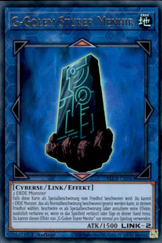 Yugioh blcr de043 golem - yugioh, g-golem