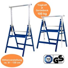 Gerüstbock Unterstellbock Klappbock 2er Set Böcke höhenverstellbar Stützbock