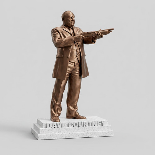 Dave courtney statue - statue,
