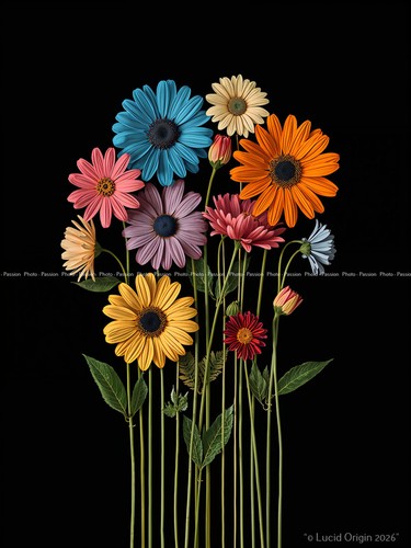 Foto blumen abstrakt - blumen,