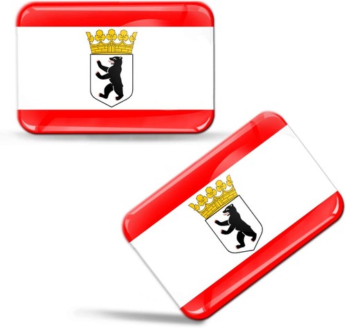 Berlin bär flagge silikon - 3d,