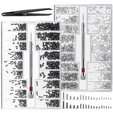 1000 Stück Kleine Schrauben Sortiment M1.2 M1.4 M2 Mini Schrauben Sortiment Kit