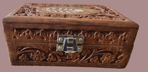 Vintage 80er indien holz - vintage,