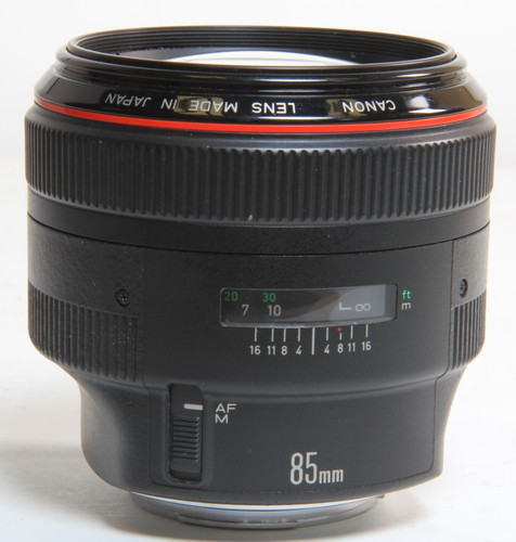Canon 85mm usm ef mount - f/1.2l,