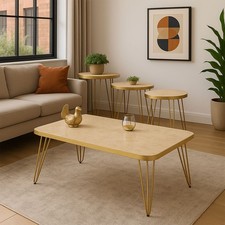 Luxus couchtisch set teilig - couchtisch,