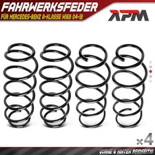 4x Federn Fahrwerksfeder Vorne