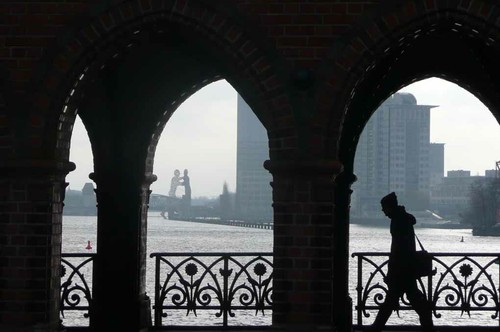 Oberbaumbrücke brücke berlin - brücke,