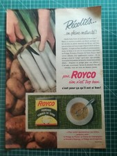 677 ALTE WERBUNG 1950 Suppe