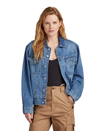 Raw damen relaxed - denim, jacke