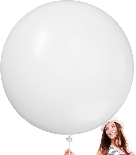 Xxl luftballons weiß - xxl, 90cm/36