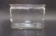 Altes glas rechteck - altes, behälter