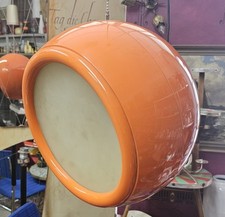 Seltene Orange Artemide Pallade Pendelleuchte Vintage Design Deckenleuchte Lampe