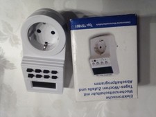 2Stück Elektronische Wochenzeitschaltuhr