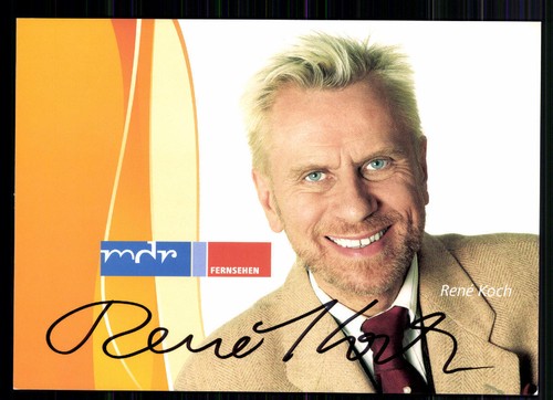 Rene koch mdr autogrammkarte - koch,