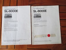 SONY Betamax SL-8000E