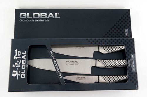 Global kochmesser 3er - set,