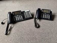 elmeg CS410 Telefone (2x) mit T400 Erweiterung – funktionsfähig, überholungsbed.