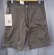 CARHARTT Presenter Bermuda Durango Tobacco Rinsed Twill New Neuware PORTOFREI !!