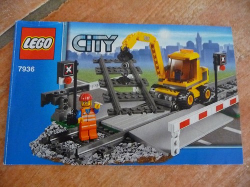 Lego city 7936 bahnübergang - lego,