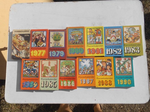 Pionierkalender ddr - x,