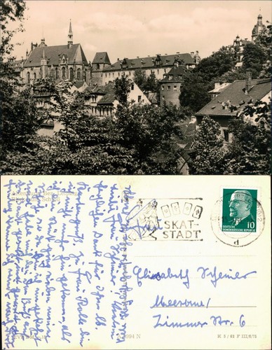 Ansichtskarte altenburg - ansichtskarte,