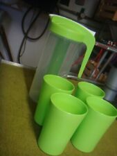 Saftkanne mit Deckel  und 4 Becher   Westfalia