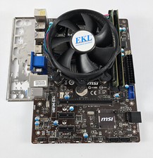 Intel Core i7 4770K + MSI H81M-E34 + 16GB DDR3