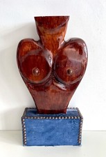 Vintage volkskunst model frau - volkskunst,