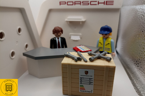 Playmobil porsche werkstatt - playmobil,, porsche,
