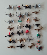 Ritter und Römerteile überwiegend Steckfiguren von Timpo Toys