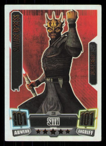 Savage opress force attax - savage,