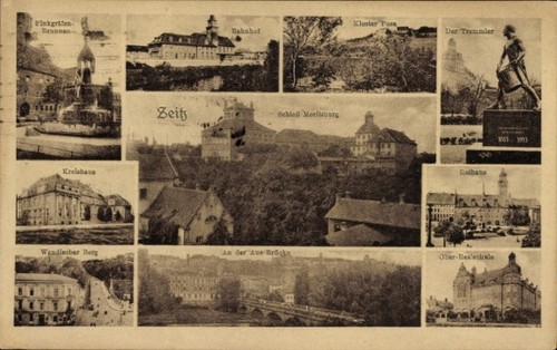 Zeitz burgenlandkreis - ak, im