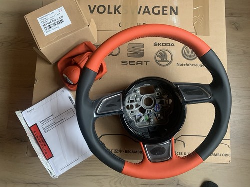 Original audi lenkrad rot - original,
