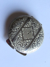 ART DECO - Emaille Puderdose