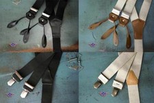 Hosenträger mit Knopfloch