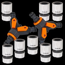 Schlauchkupplungen weiß und