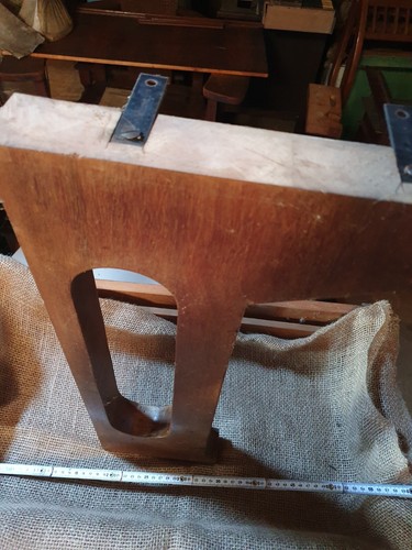 Holzkonsole antik stück - holzkonsole,