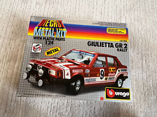 Bburago -Die Cast Metal Kit - Giuliietta GR2 Rally - 5164 - Modellbausatz- 1:24