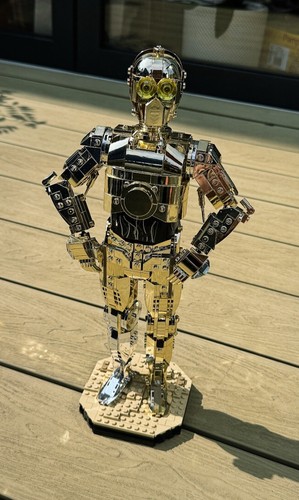 Lego verchromt 3po - c-3po, 75398
