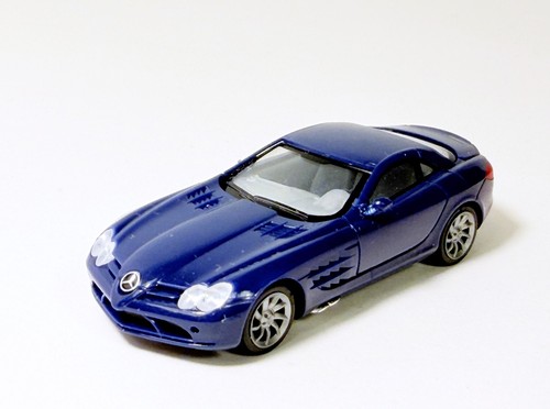 Mercedes slr mclaren blau - slr,