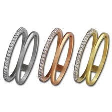 GoldDream Doppel Ring Gr.54-60